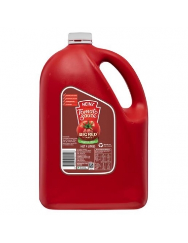 Heinz glutenvrije grote rode tomatensaus 4L