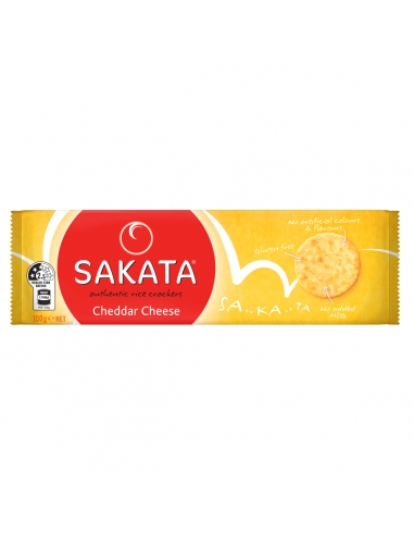 Sakata Rice Snack Cheddar Ser 100g