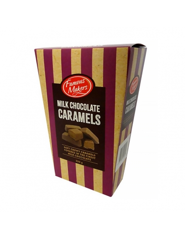 Famous Makers Milk Chocolate Caramels 250g x 1