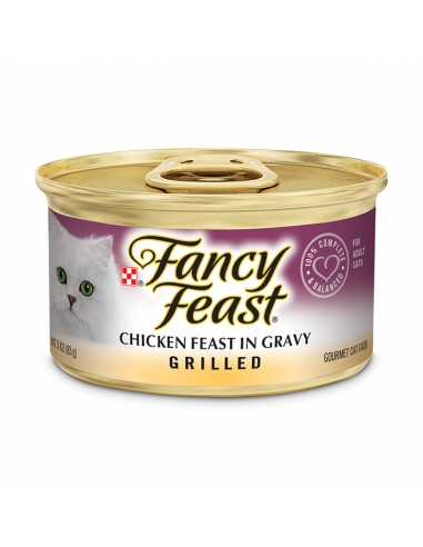 Fancy Feast Chicken w sosie z grilla 85g