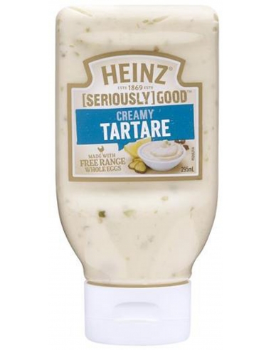 Heinz wyciskający tartare poważnie dobry majonezowy 295ml