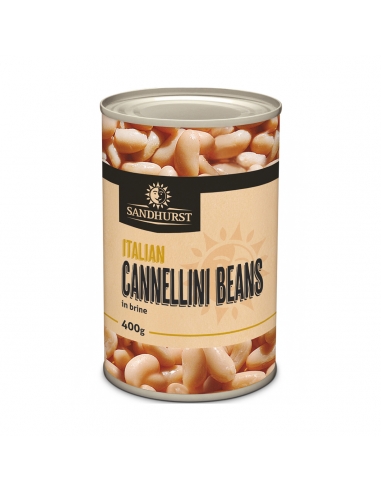 Sandhurst Italian Cannellini Beans In Brine 400g x 1