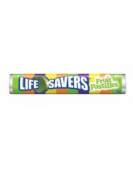 Wrigley Lifesavers Fruit Pastilles 34G x 24
