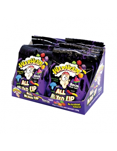 Warheads All Mixed Up 45g x 12