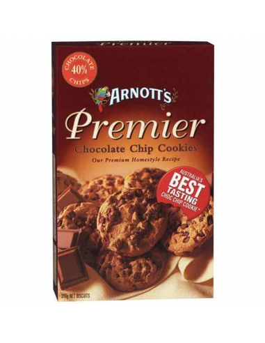 Arnotts Primero biscoito de chip de chocolate 310g
