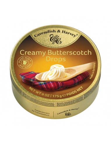 Cavendish und Harvey Butterscotch Tropfen 175g x 10