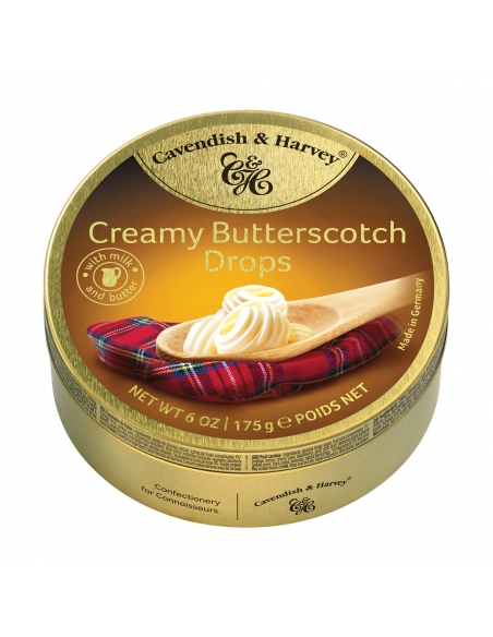 Cavendish und Harvey Butterscotch Tropfen 175g x 10