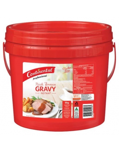 Gravedad continental Rico Marrón Sin gluten 6kg