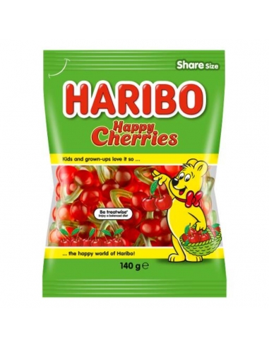 Haribo Happy Cherries 140gm x 14