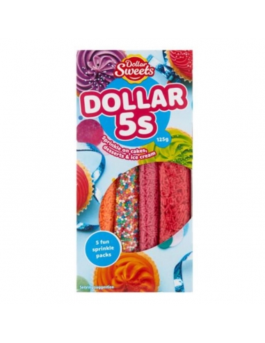Dollar Słodycze pięć 125gm x 9