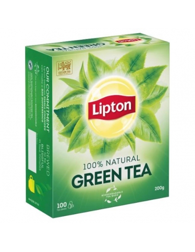 Bolsas de té verde de Lipton Ceylon 100 Pack