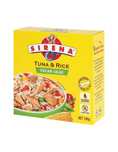 Sirena tonijn en rijst Italiaanse salade 170 g