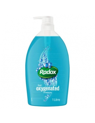 Radox Oxygen Shower Gel 1l x 3