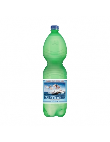 Santa Vittoria Sparkling Italian Mineral Water 1.5l x 6