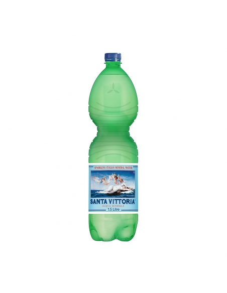 Santa Vittoria funkelndes italienisches Mineralwasser 1 5l x 6