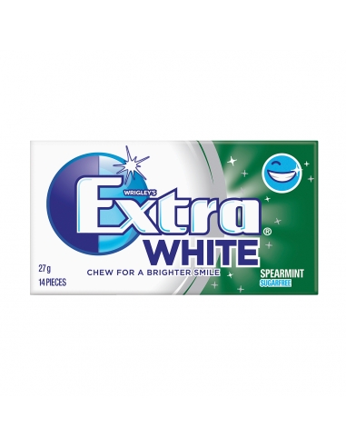Extra White Spearmint 27g x 24