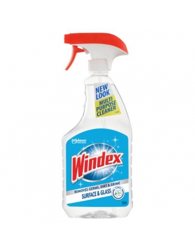 Windex oppervlak en glasreiniger trigger 750 ml