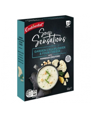 Continental Cauliflour & Cheese Soup Sensations 62gm x 7