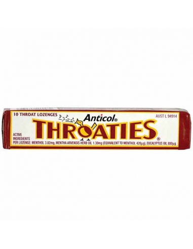 Anticol Throaties Stick x 36