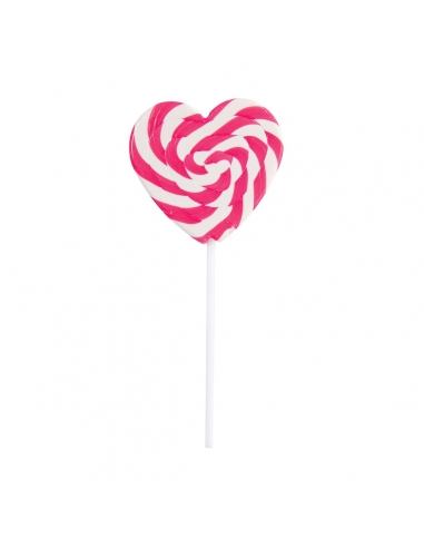 Lolliland Swirl Heart Pop Pink 85g x 24