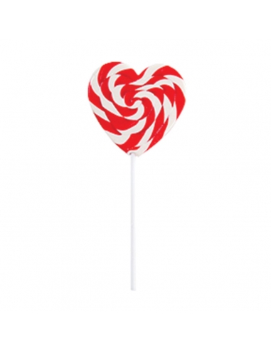 Lolliland Swirl Heart Pop Red 85g x 24