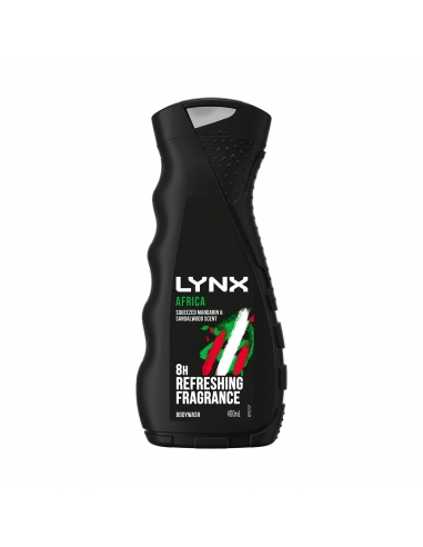 Lynx Shower Gel Africa 400ml x 1