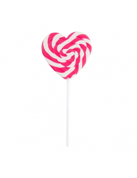 Pink Swirl Heart Pops 12G x 24