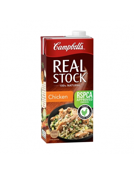 Campbells Real Stock Chicken 1l