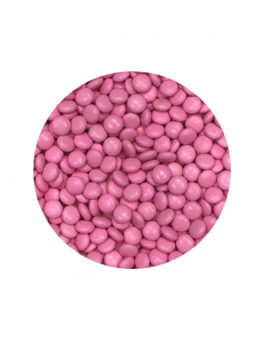 Lolliland Chocolate Buttons Baby Pink 1kg x 1
