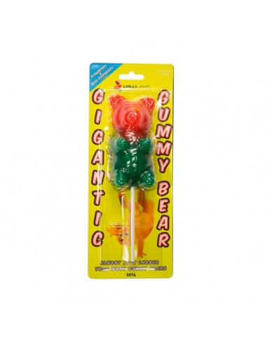 Lolliland Gigantic Gummi Bear On Stick 227g x 6