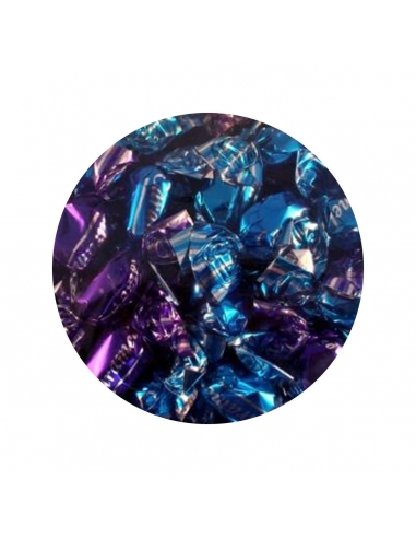 Lolliland Caramel Eclairs Purple & Blue 1kg x 1