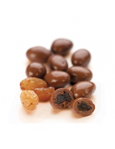 Lolliland bulk donkere chocolade sultanas 1 kg