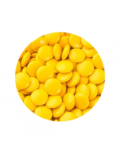 Lolliland Chocolate Buttons Baby Yellow 1kg x 1