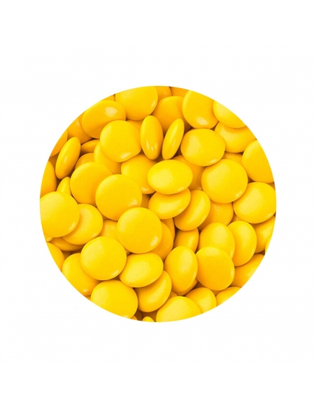Botones de chocolate Lolliland Baby Yellow 1 kg