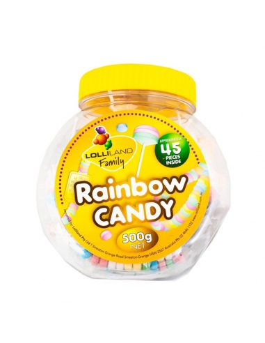 Lolliland Rainbow Candy Jar 11g x 45