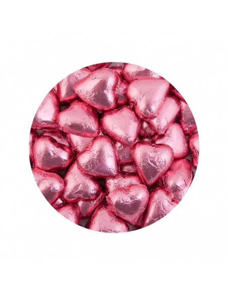 Lolliland Chocolate Hearts Baby Pink 120 pezzi 1 kg