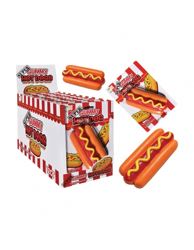 Super Gummy Hot Dog 150g x 12