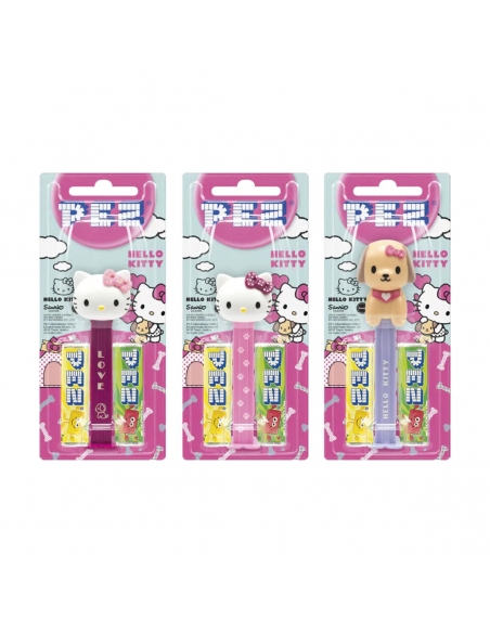 Pez Dispensers Hello Kitty Dog Friend 17g x 6