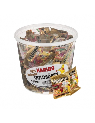 Haribo Goldbears 980g Drum x 1