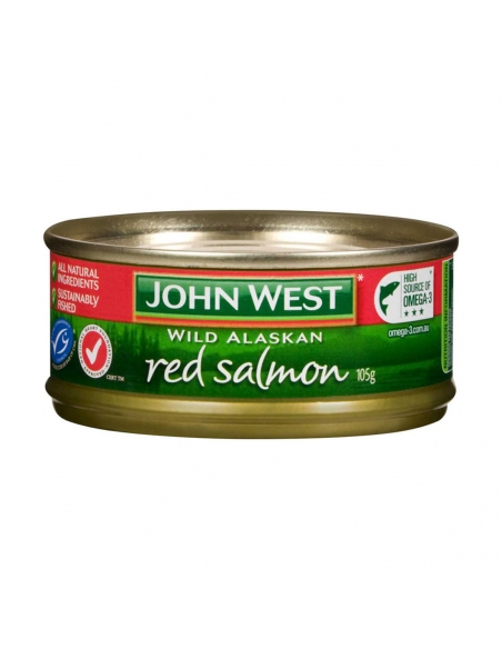 John West Red Salmon 105G