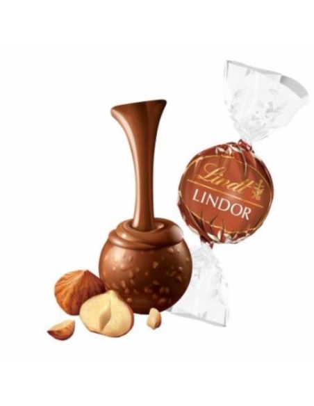 Lindt Chocolate Lindor Hazelnut Cater Pack da 800 Pack cartone
