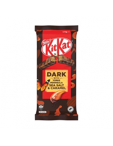 Kit Kat Dark Chocolate Sea Salt & Caramel Block x 12