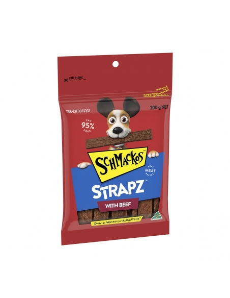 Schmackos strapz beef 200g