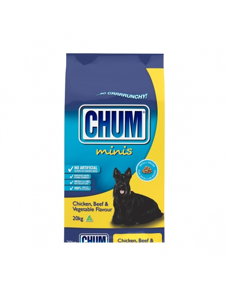 Chum kip rundvlees en groenten 20kg