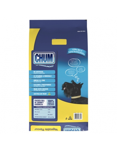 Chum kip rundvlees en groenten 20kg