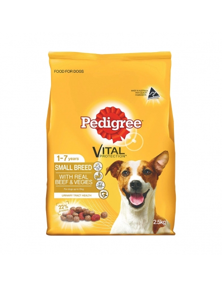 Pedigree Real Beef & Vegetable 2.5kg x 1