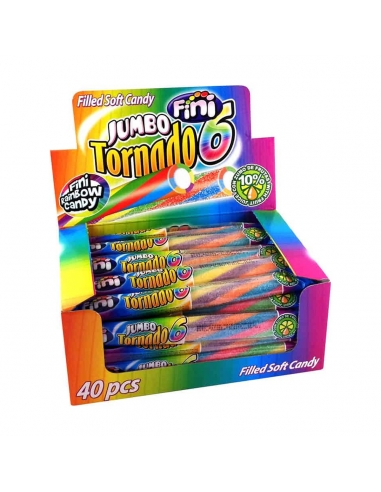 Fini Sour Jumbo Tornado Bars 40 x 1