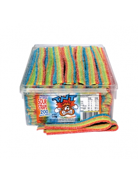 Tnt Sour Straps Multi Colour x 200 