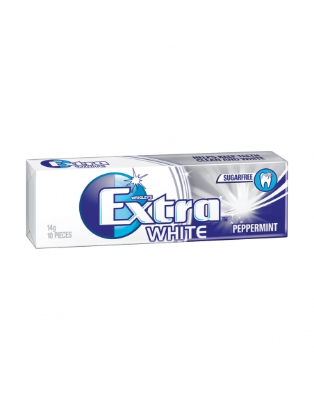 Wrigley extra pellet blanco 10 piezas x 30