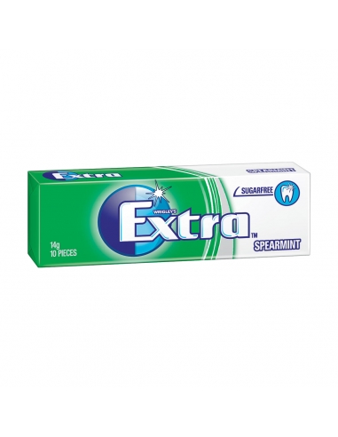 Extra Spearmint 10 Piece x 24